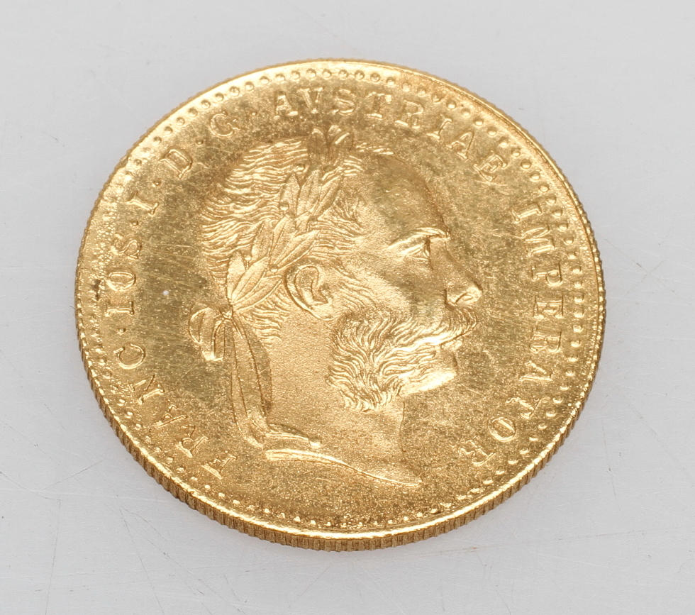 GULDMYNT DUCAT, 986/100, vikt ca 3.4gr.