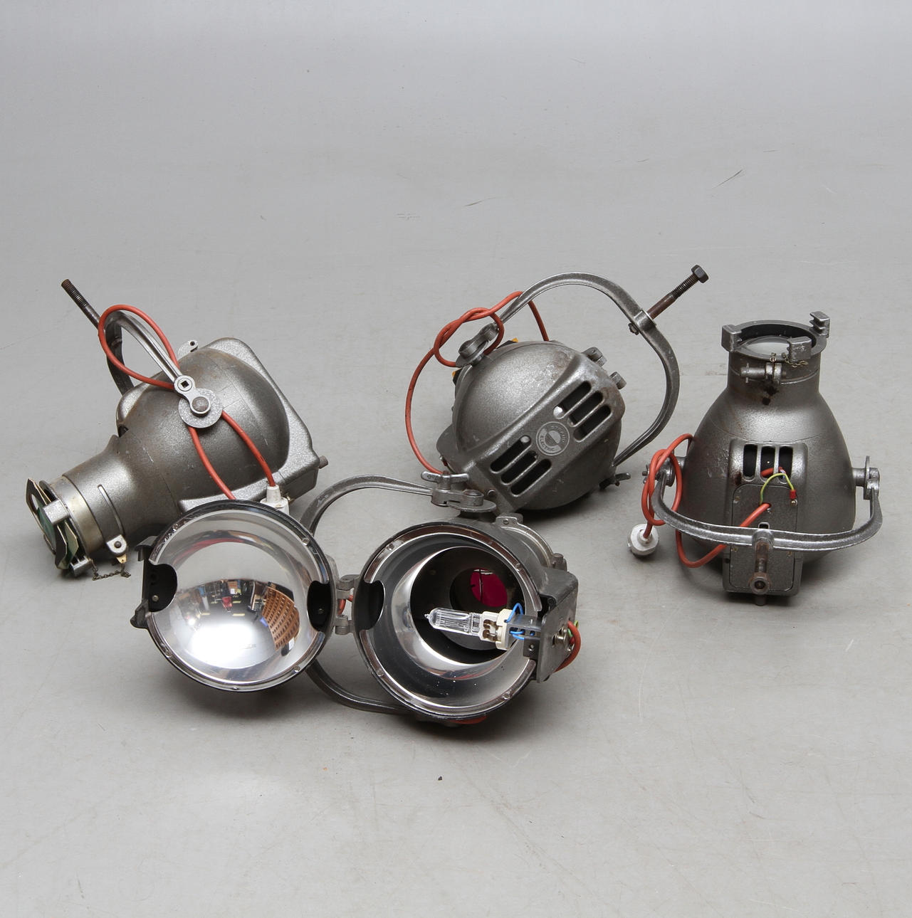 STRÅLKASTARE, 4 st, Strand Electric, England.