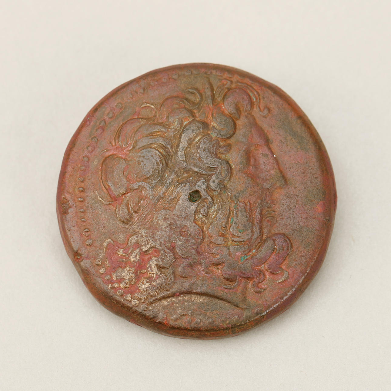 KOLIKKO, pronssi, Ptolemaios II, 285-246 eaa.
