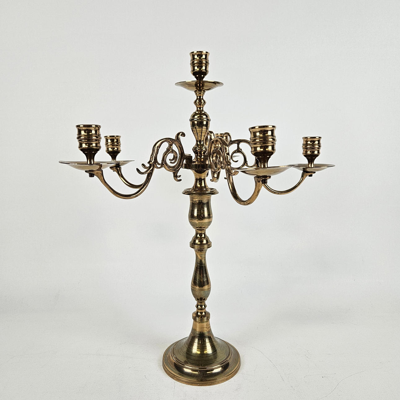 KANDELABER, malm, made in Sweden.