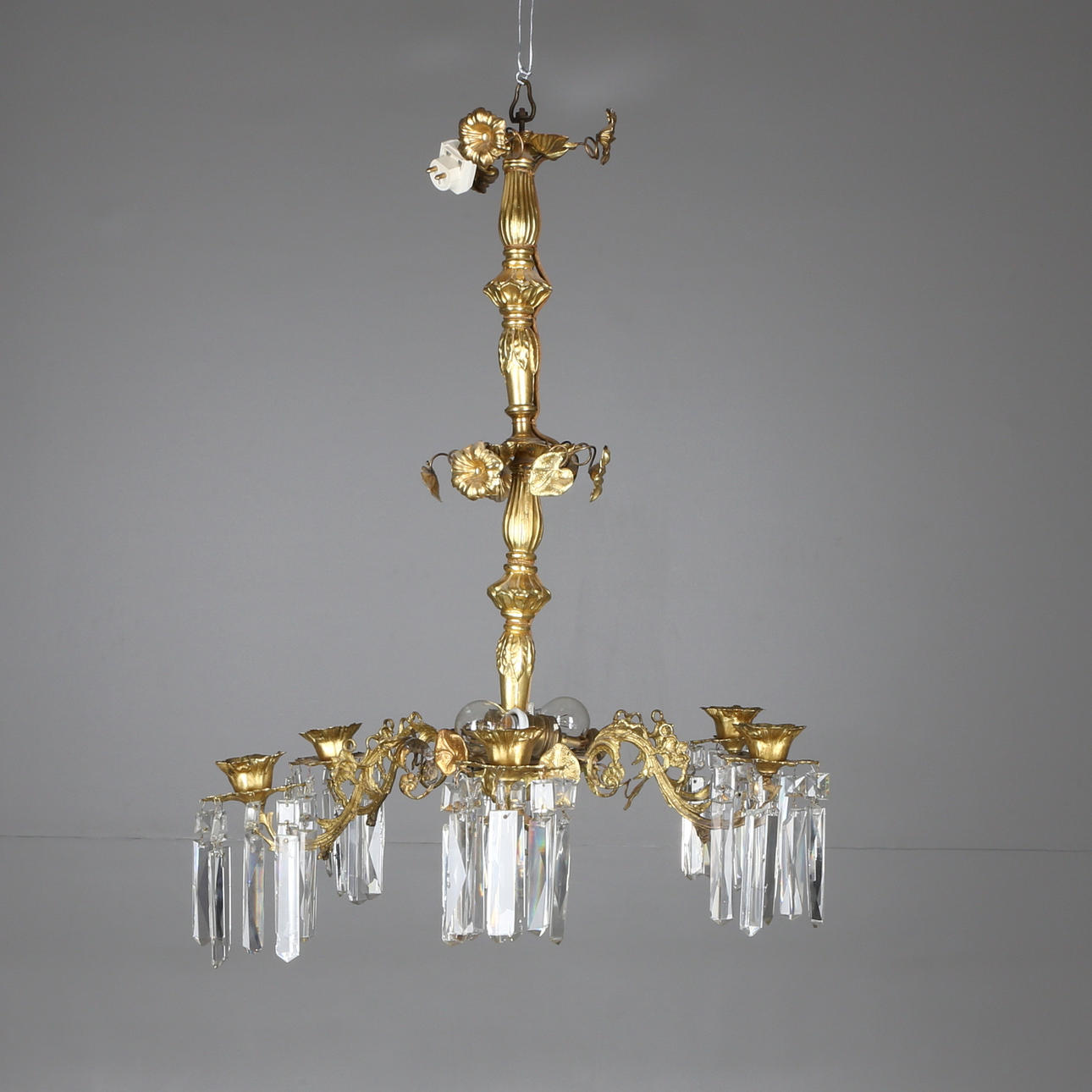 TAKKRONA, förgylld, oscariansk modell, ca 1800-talets mitt.