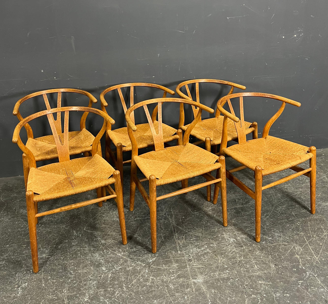 HANS J. WEGNER. 6 CH-24 Y STOLE.