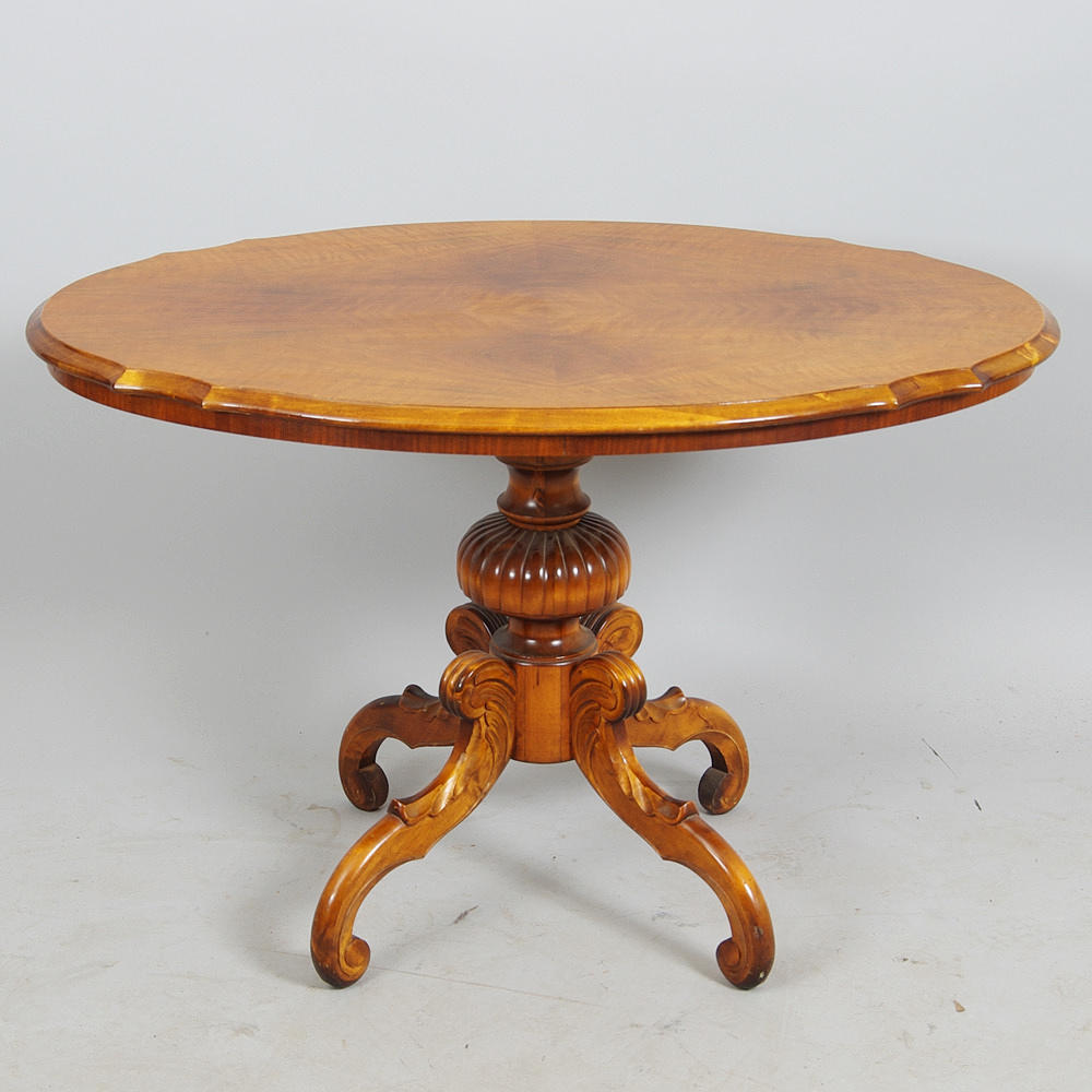 SALONGSBORD, mahogny, rokokostil.