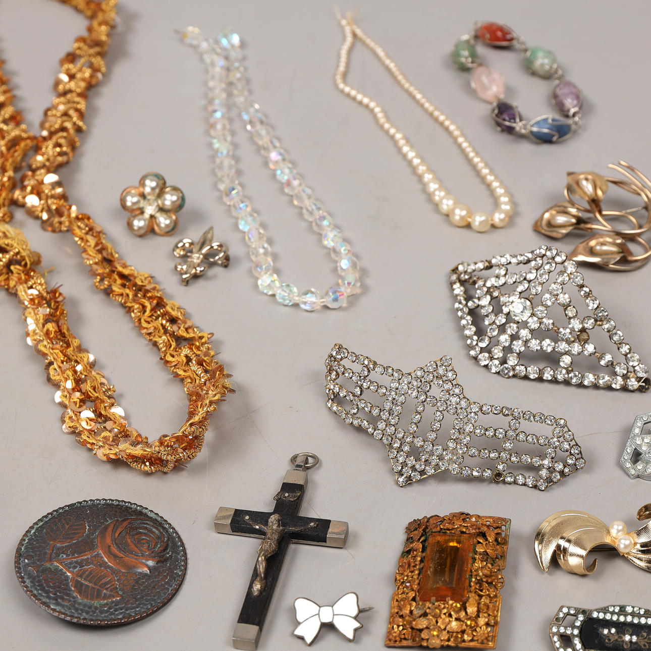 JOYERÍA, Lote, siglo XIX/XX.