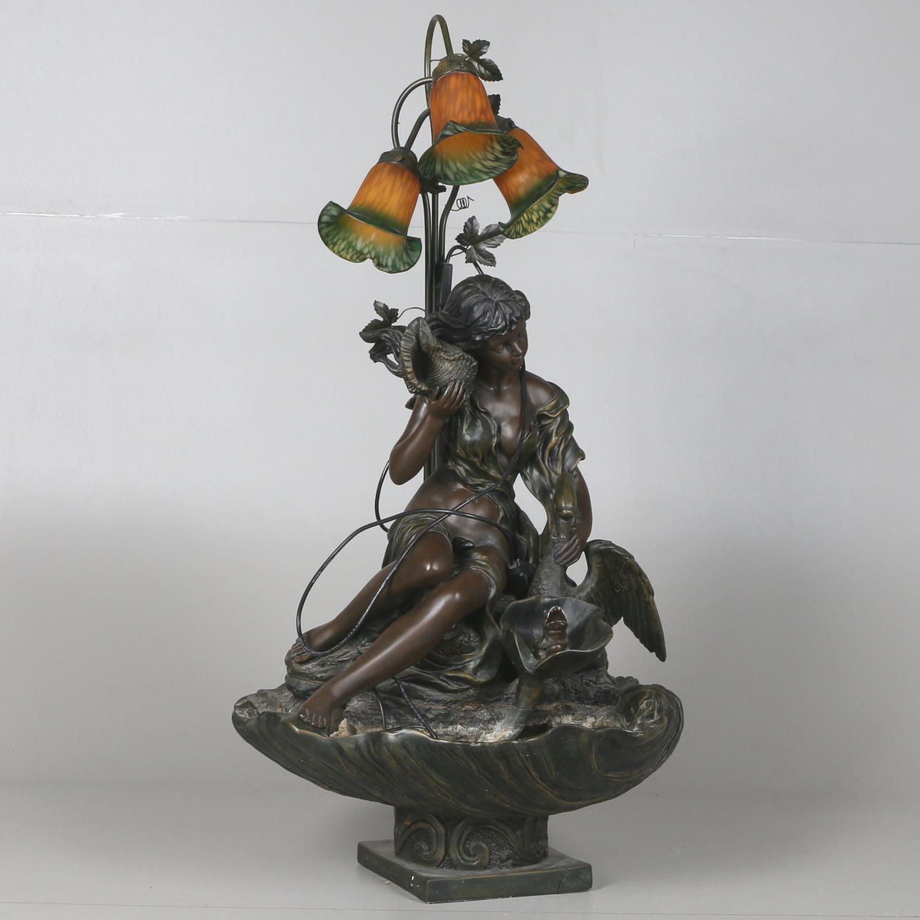 TRÄDGÅRDSFONTÄN, plastmassa, 1900-talets slut.