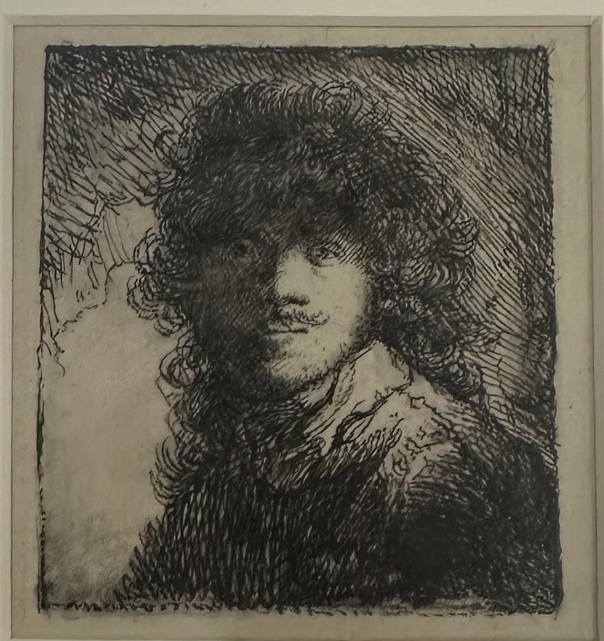 OIDENTIFIERAD KONSTNÄR. Etsning, 1700-tal.