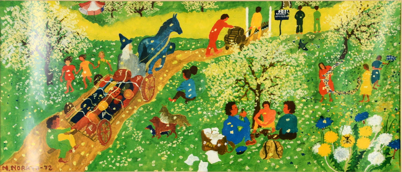 MATS NORRYD. Gouache.