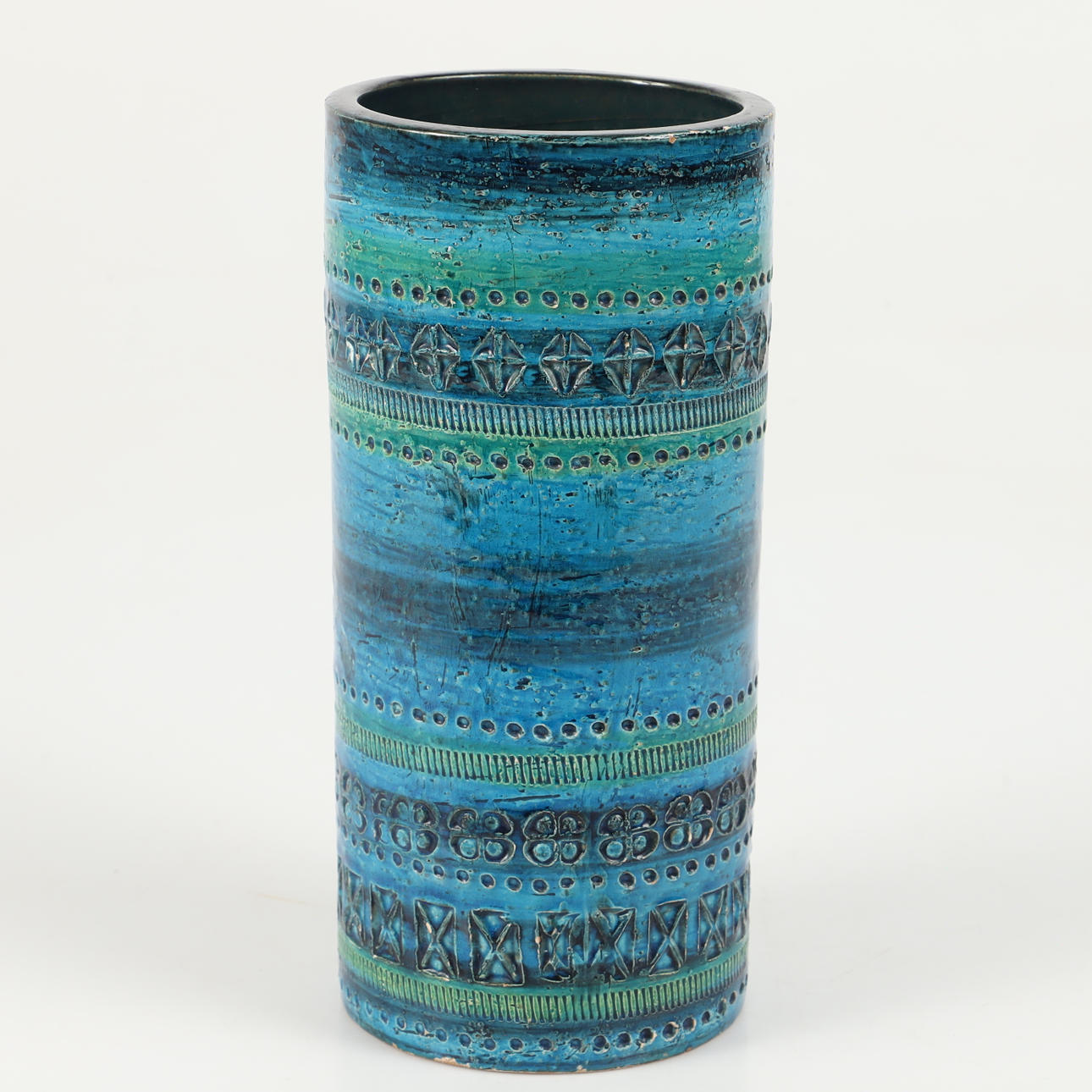 ALDO LONDI. Vase, ceramic, Bitossi, Italy.