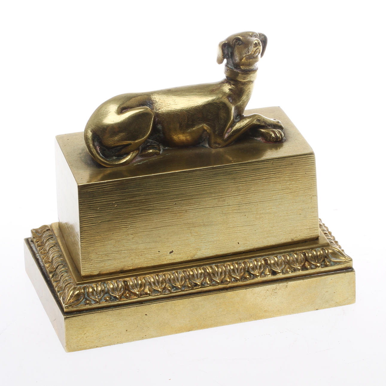 SKRIVSTÄLL, brons, empire, 1800-talets första hälft.