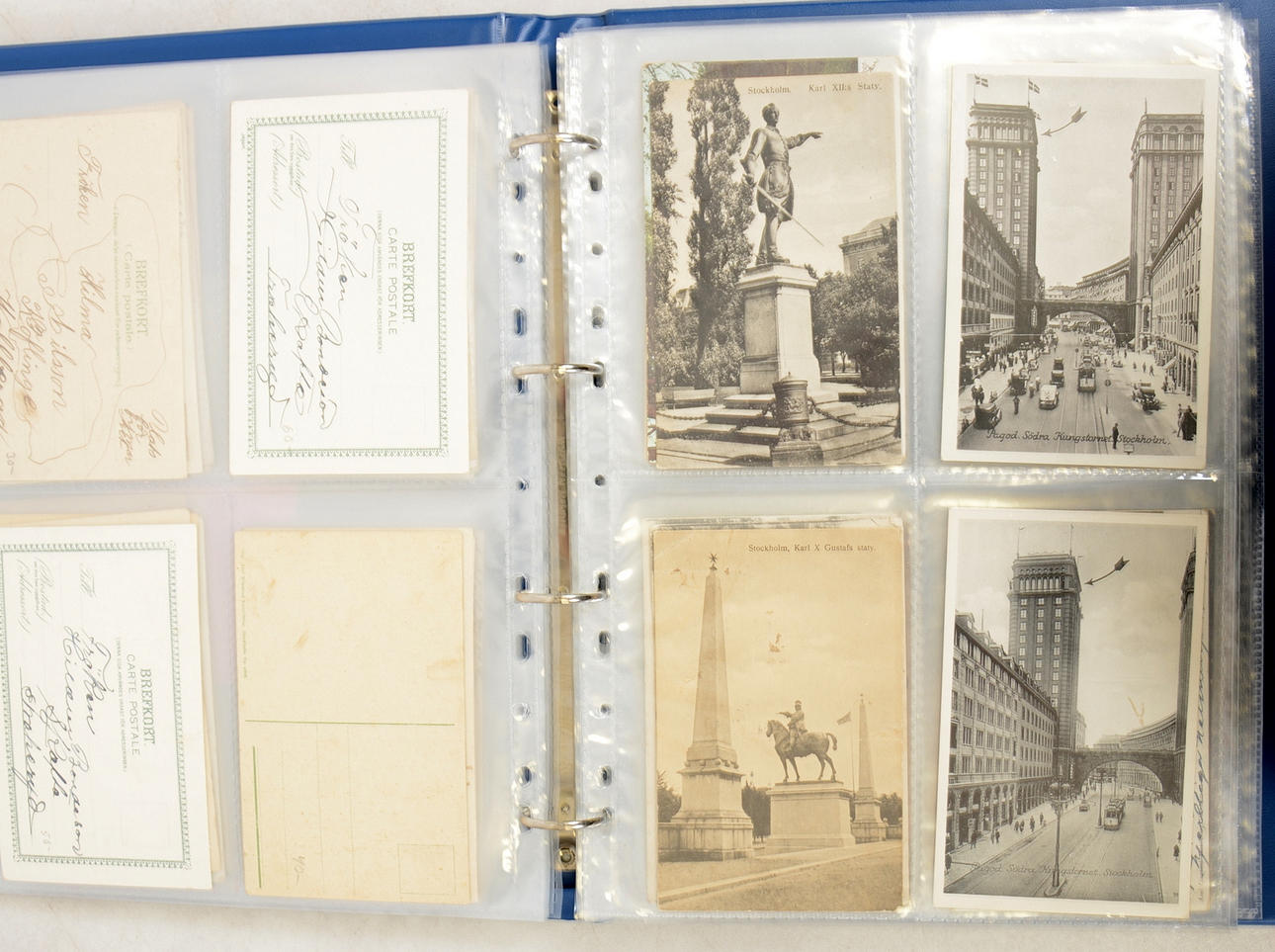 VYKORTSAMLING, Stockholm motiv.