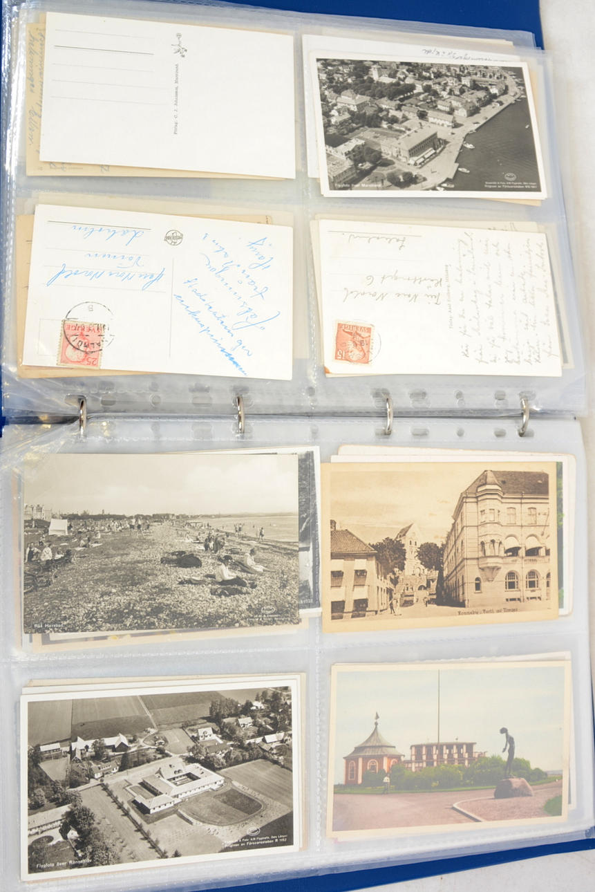 VYKORTSAMLING, Sverige.