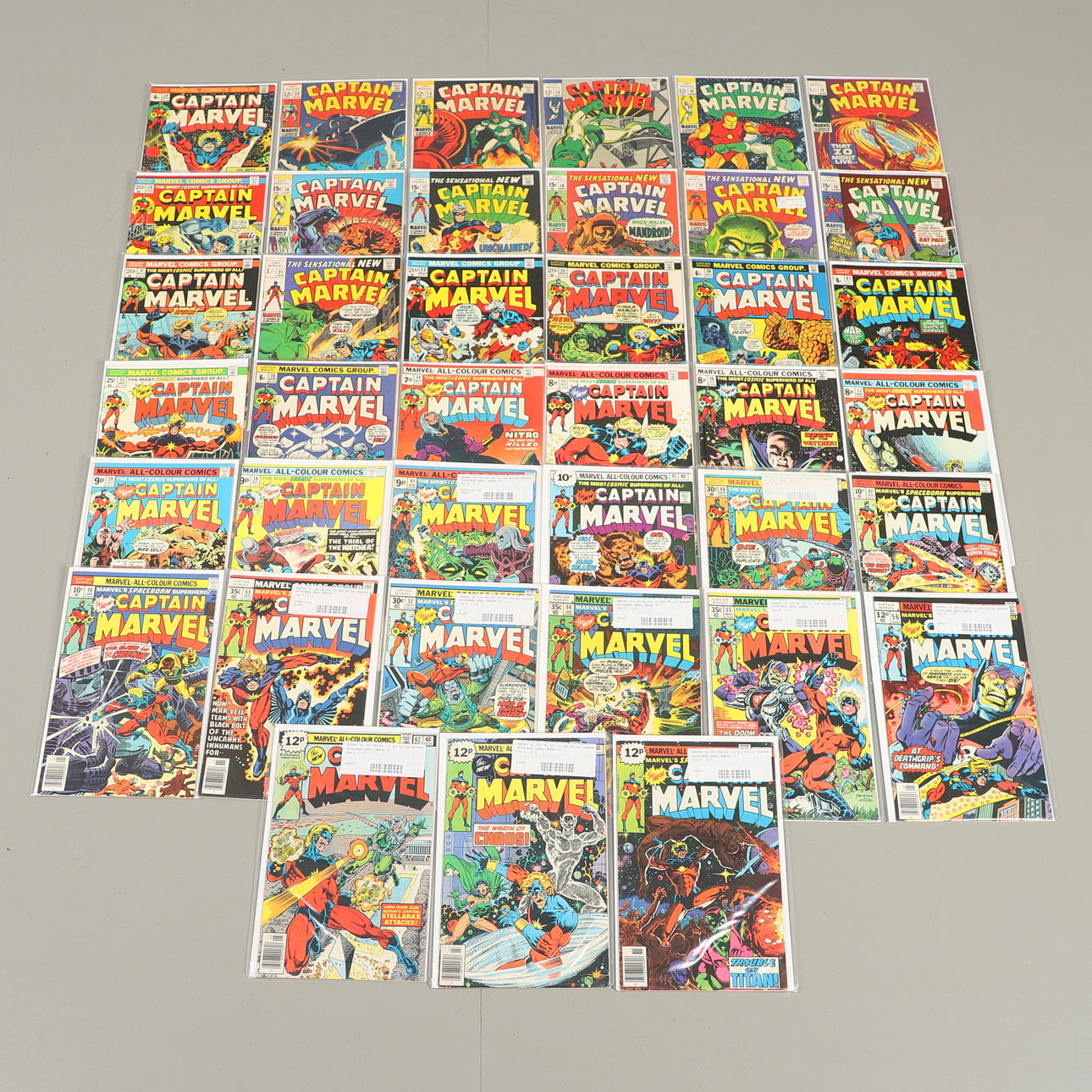 MARVEL COMICS - CAPTAIN MARVEL.