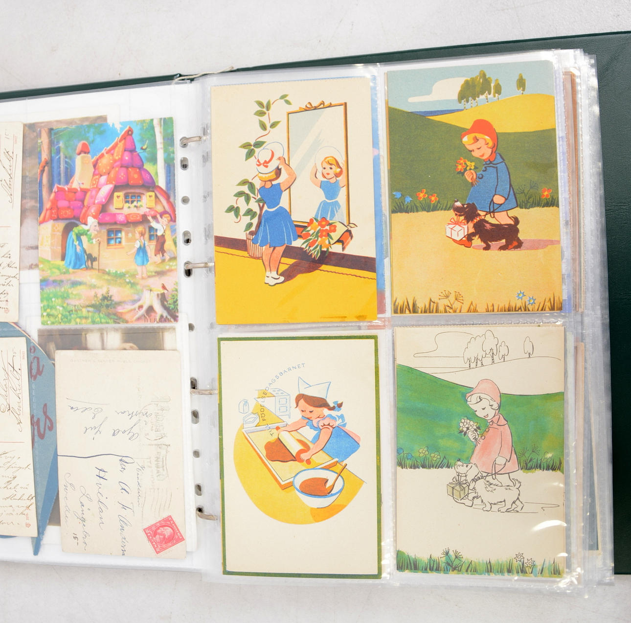 VYKORTSAMLING, blandat.