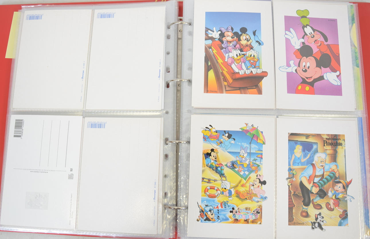 VYKORTSAMLING, Disneykort.