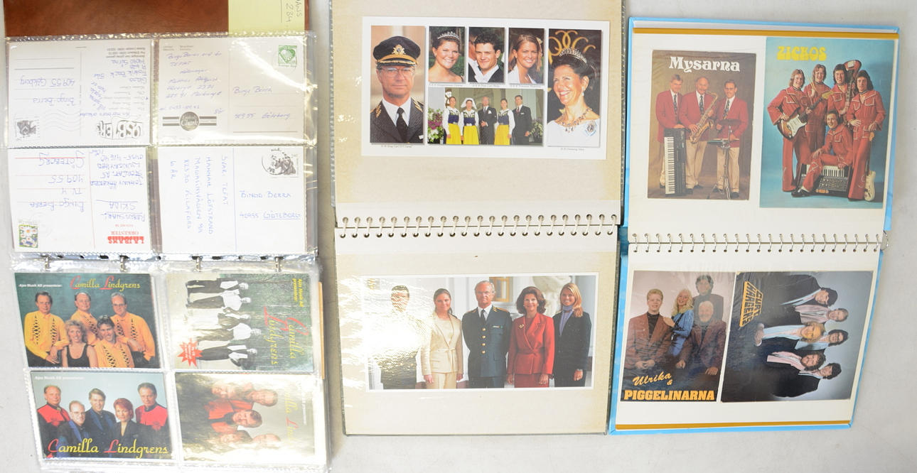 REKLAMKORT, mest dansband.