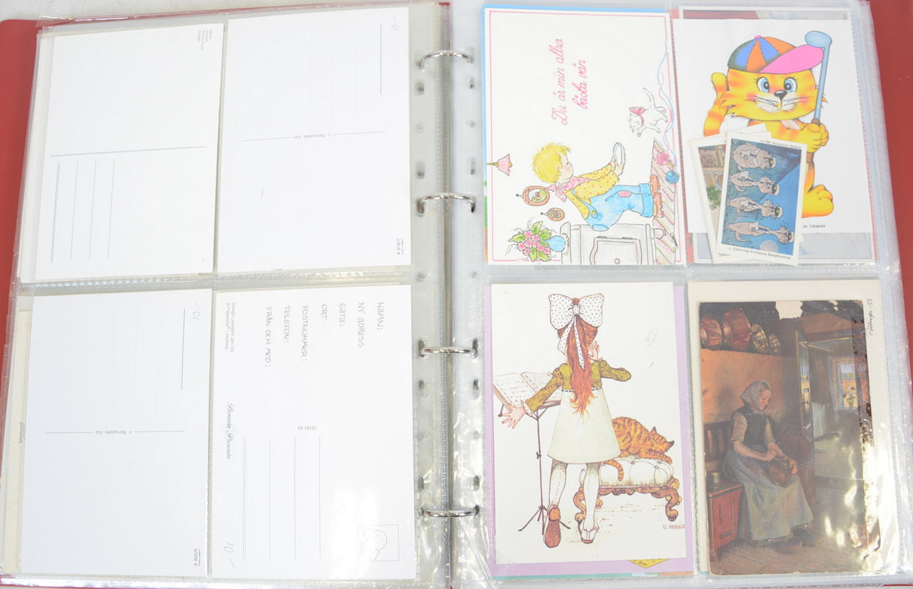 VYKORTSAMLING, bl a katter.