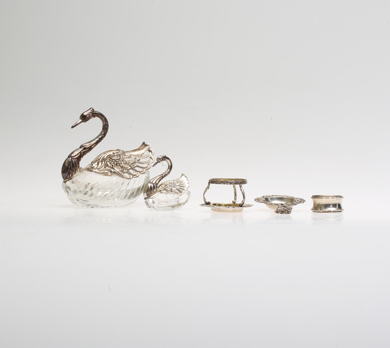 SILVERFÖREMÅL, 5 delar.