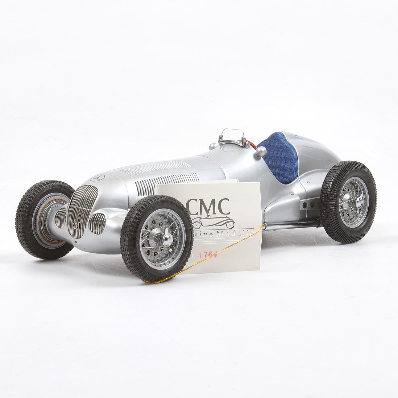 MODEL CAR, metal, Mercedes W125, 1937, CMC, Germany. Scale 1:18