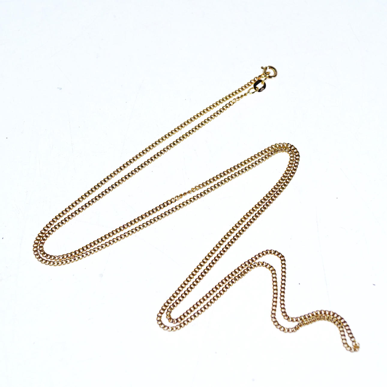 HALSKÆDE, 18K guld.