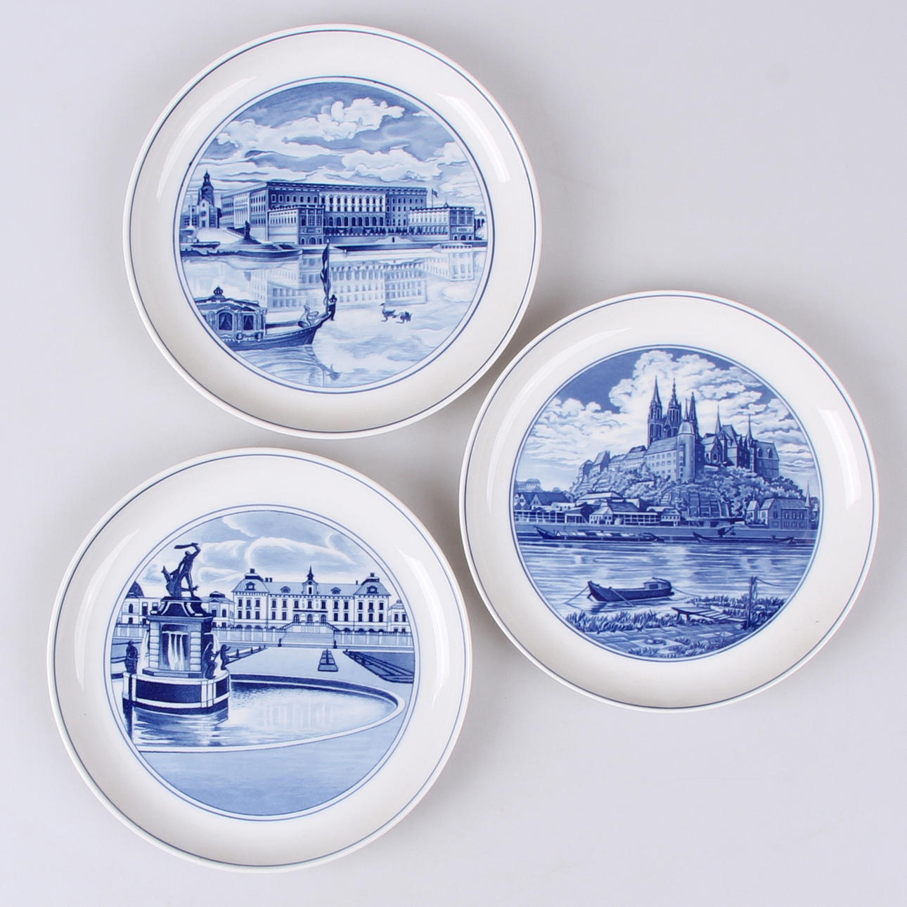 SAMLARTALLRIKAR, 3 st. Meissen, 1976-1978.