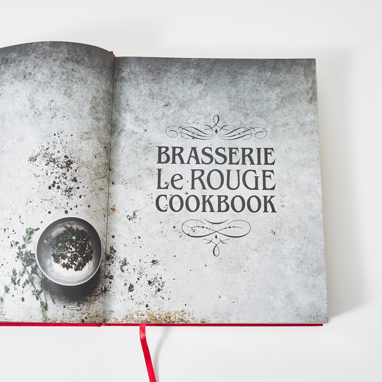 COOKBOOK FROM BRASSERIE LE ROUGE. Books, Maps & Manuscripts