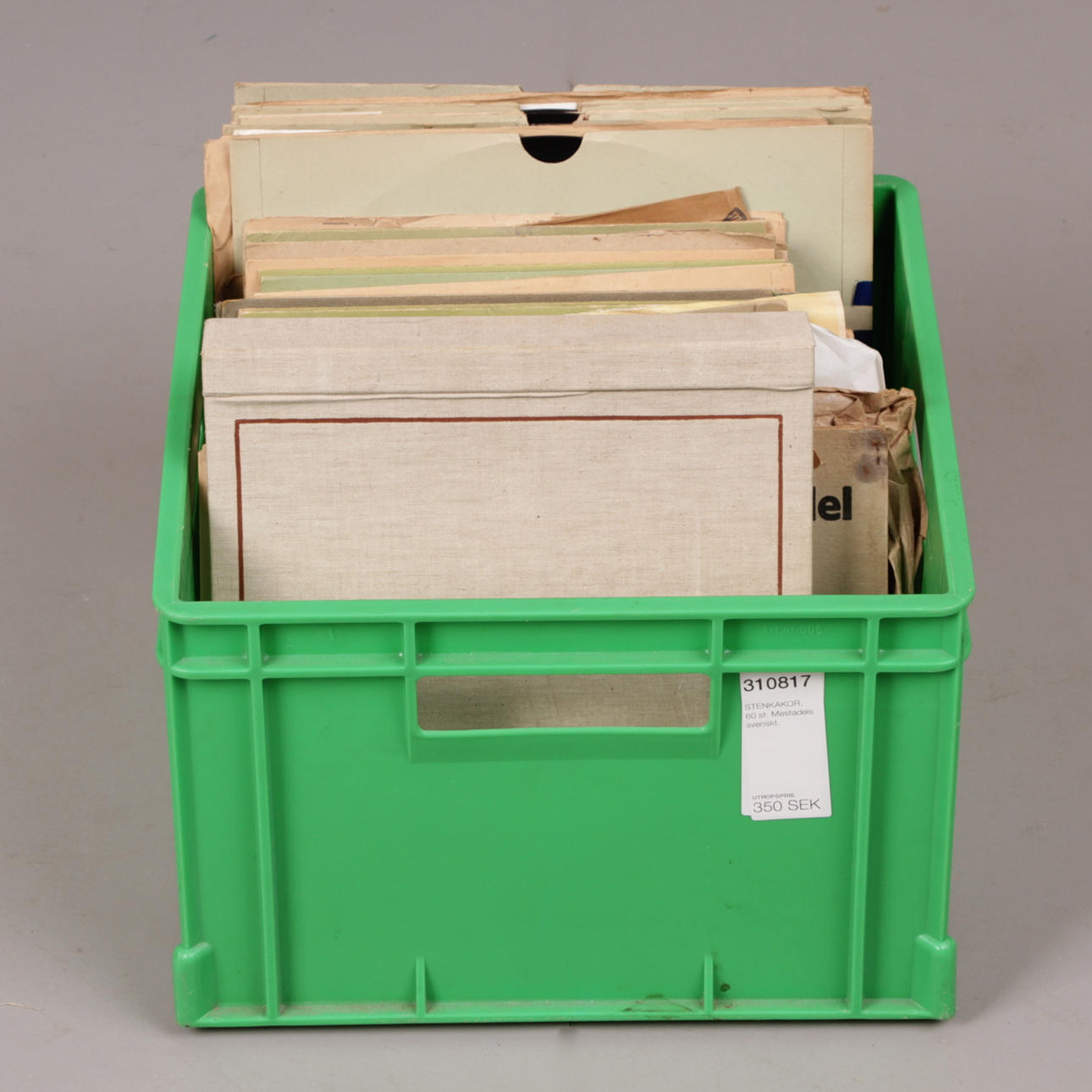 STENKAKOR, 60 st. Mestadels svenskt.