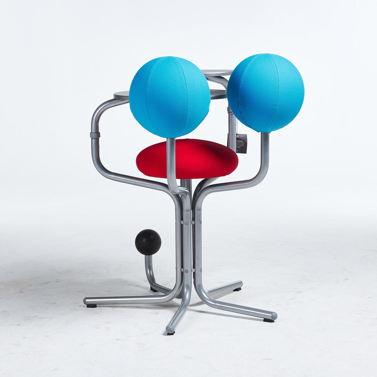 PETER OPSVIK. WORK CHAIR, “Globe Tree”, Globe Concept, lacquered frame ...