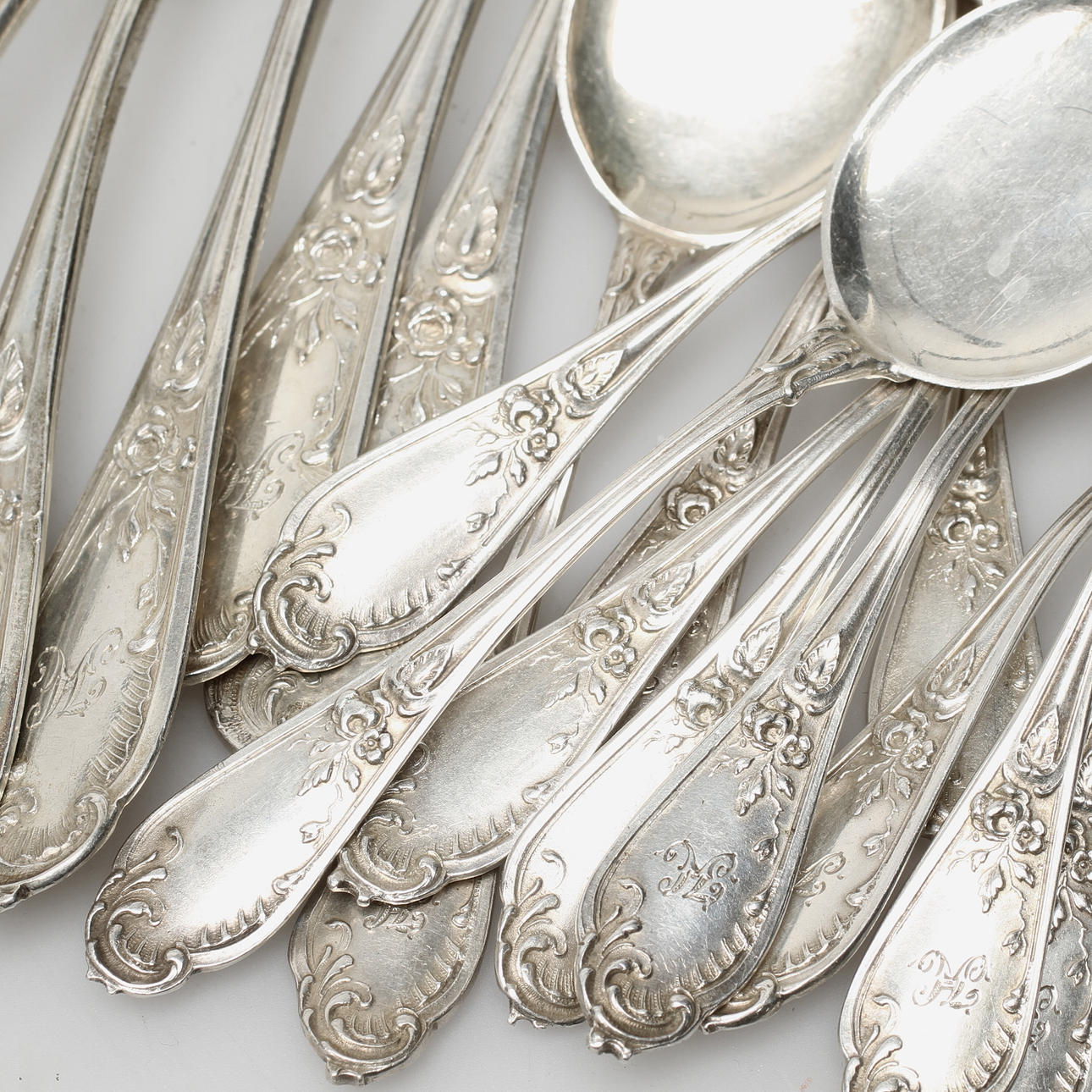 BESTICK, 47 delar, silver, Thune, Norge, 1900-talets första hälft.