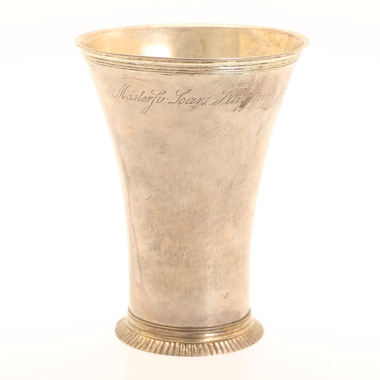 A silver reward cup, Renberg, Norrköping 1807.