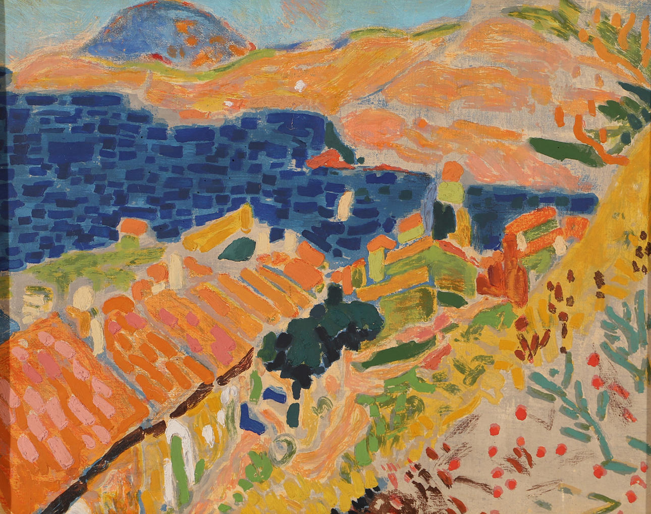 ANDRÉ DERAIN. Impresión para un cuadro de André Derain.