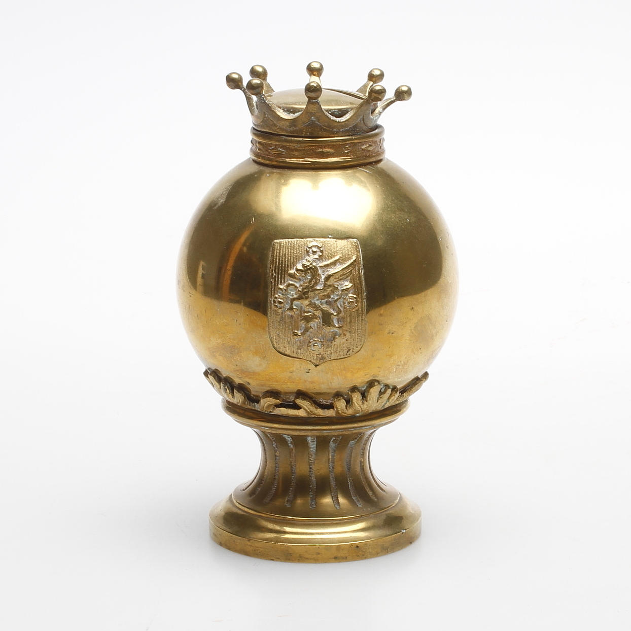 SPARBÖSSA, mässing, Östgötabanken, 1900-tal.