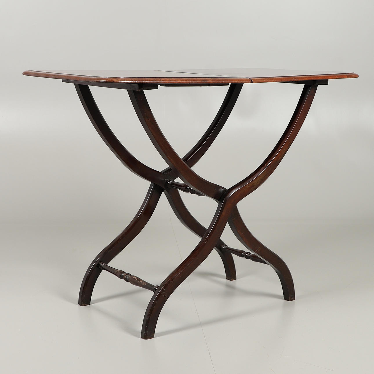 ”COACHINGBORD” AV MAHOGNY, 19TH C.