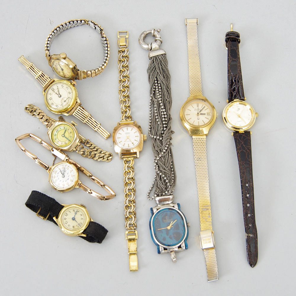 DAMARMBANDSUR, bl.a. Bulova.