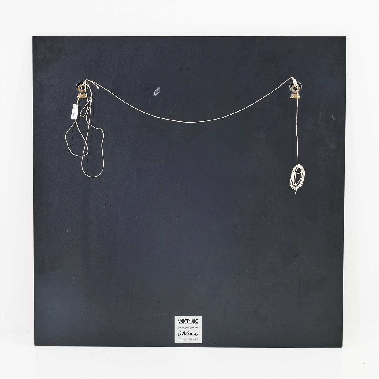 EUGENIO CARMI. A 1970s mirror, Acerbis, Italy.