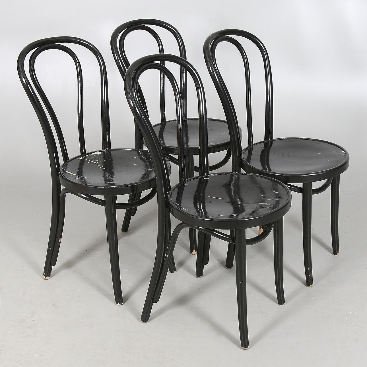 STOLAR, 4 st, "ÖGLA", Gillis Lundgren, IKEA, 1900-talets andra hälft.