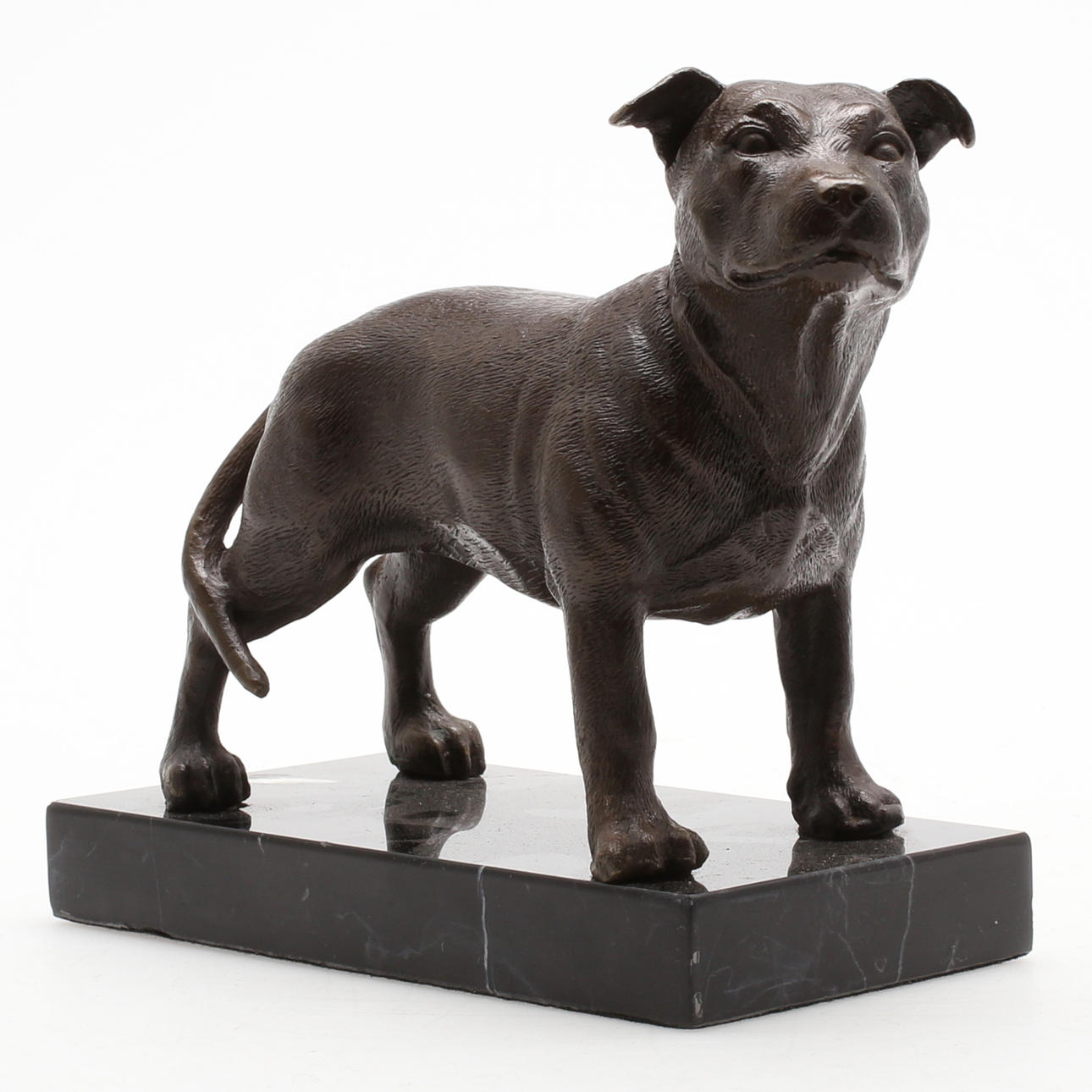 OIDENTIFIERAD KONSTNÄR. Hund, brons, osignerad, 1900-tal.