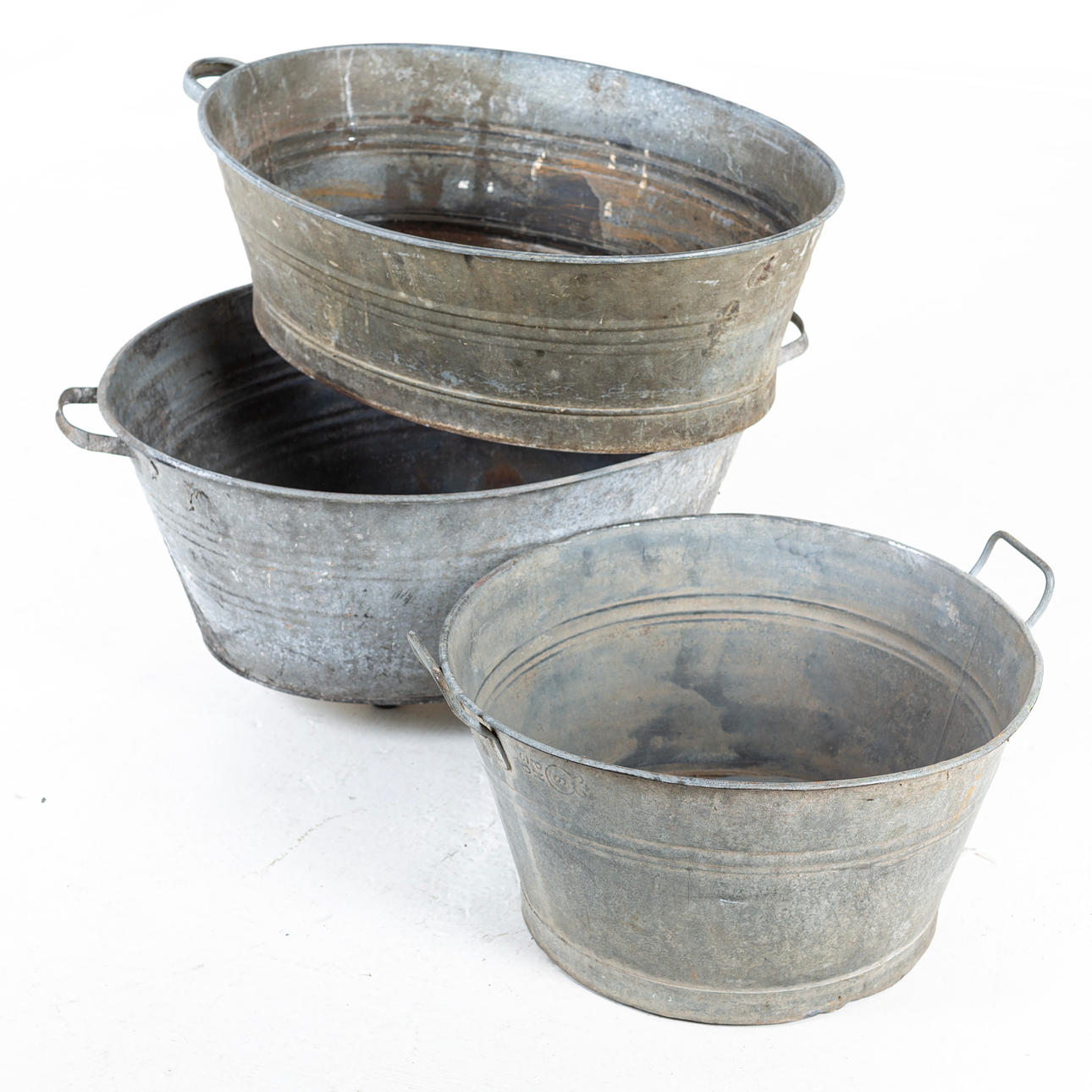 ZINC OBJECTS, 5 pieces, first half of the 20th century. Silver & Metals ...
