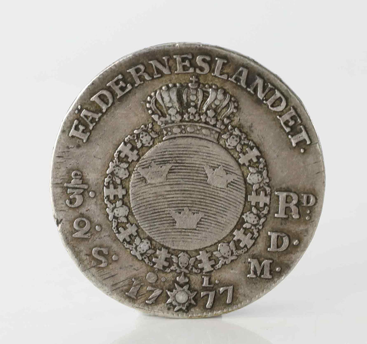 mynt-silver-gustav-iii-2-3-riksdaler-1777-mynt-medaljer