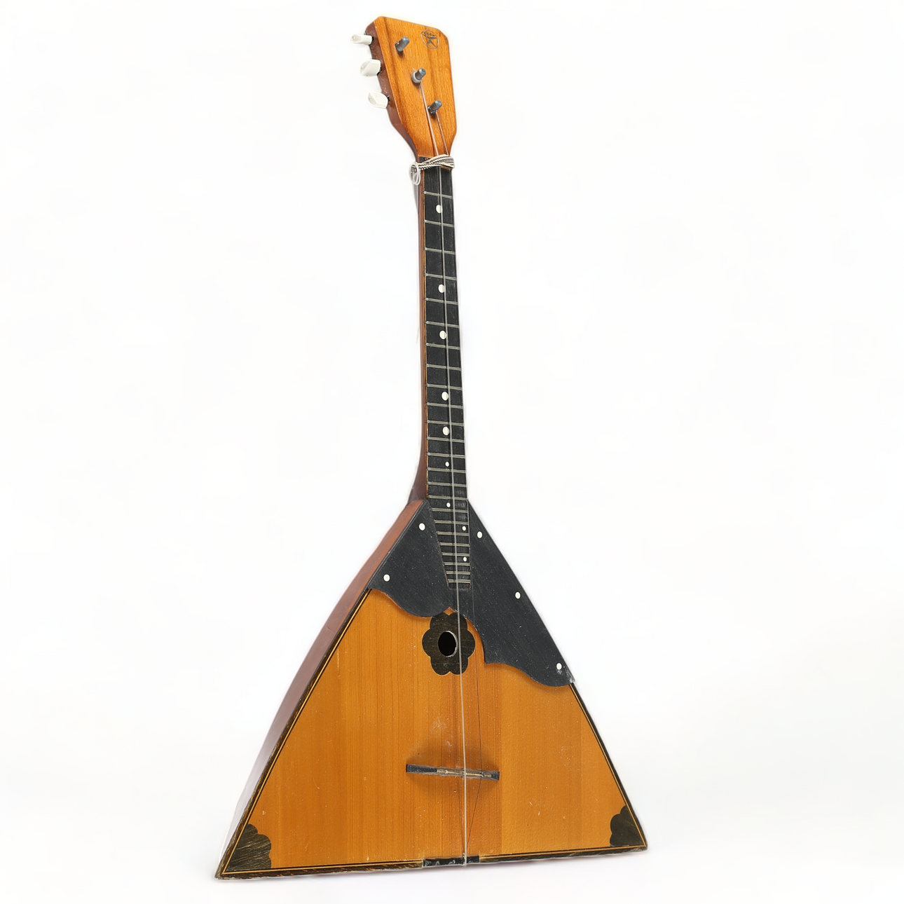Balalajka, label-marked, 20th century.