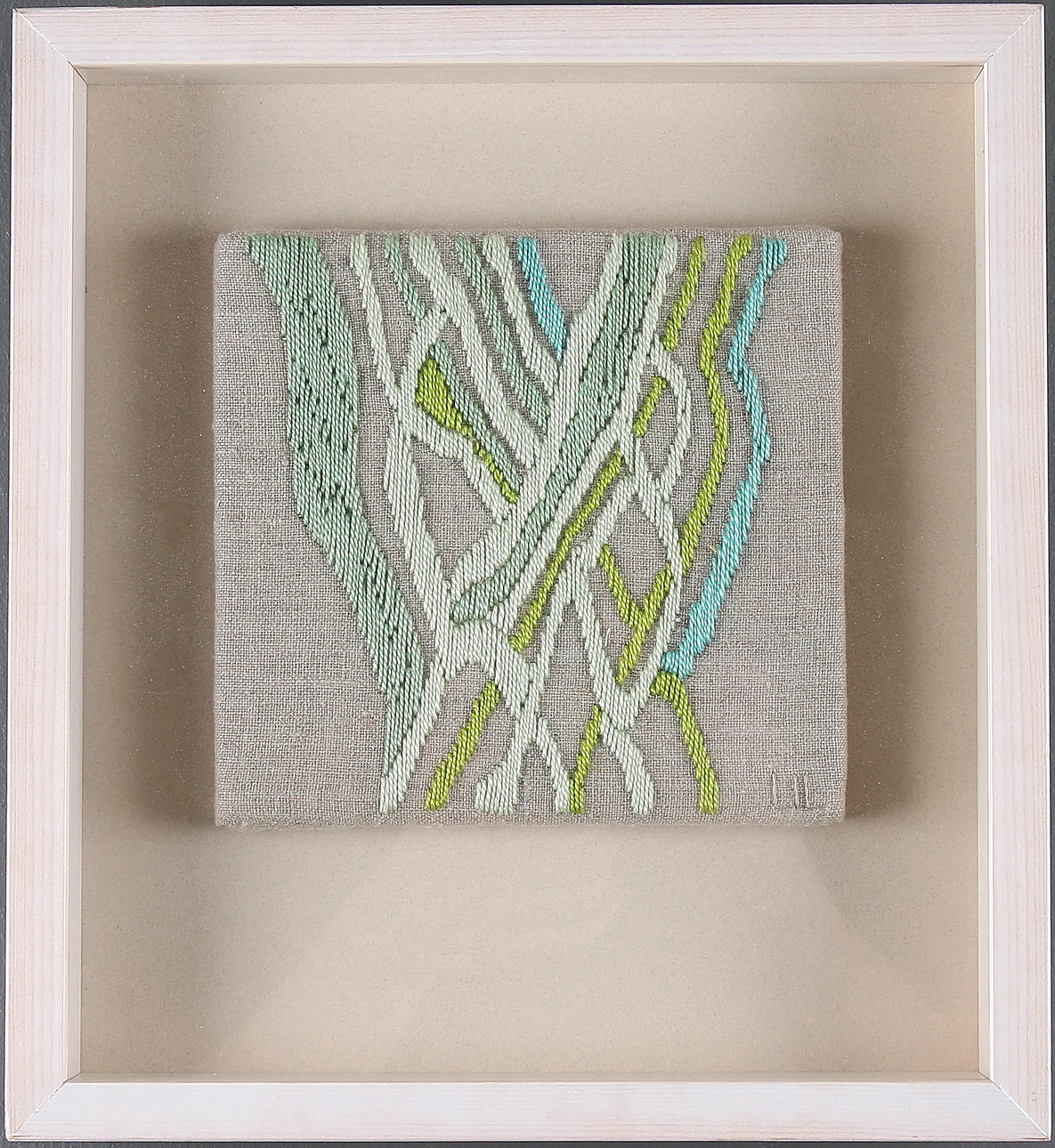 ULRIKA LÖNNÅ. Broderi, monogramsignerad "UL".