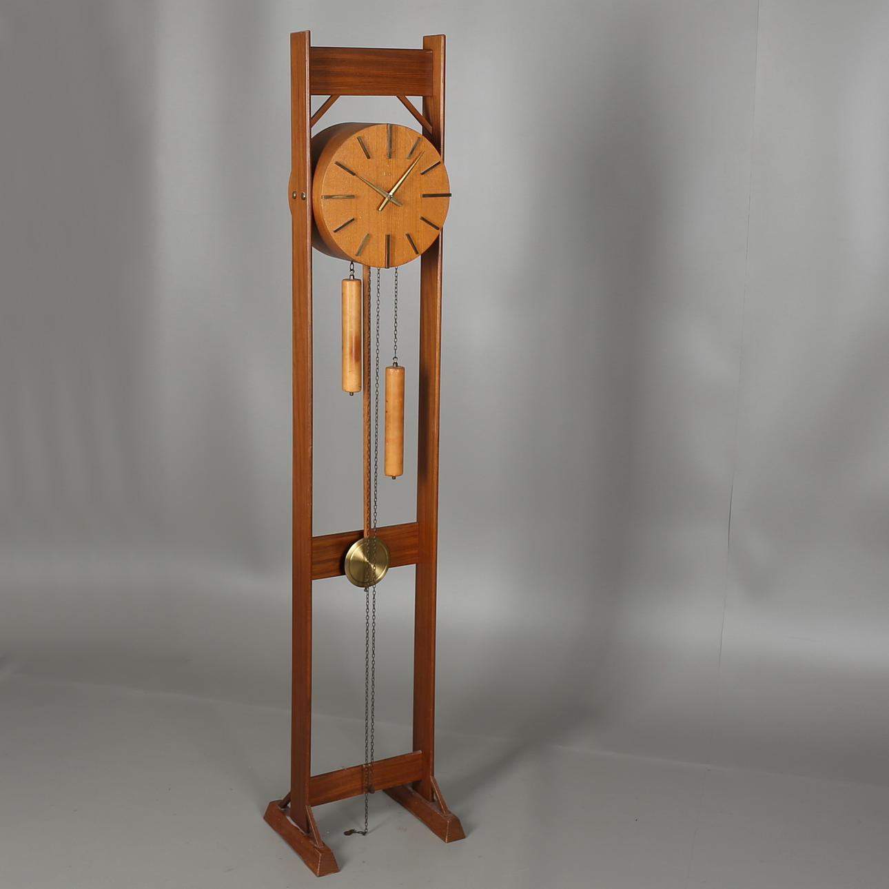 GOLVUR i teak, Exacta, Tyskland, 1900-tal.