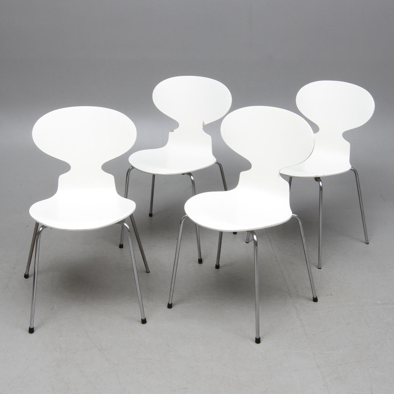 STOLAR 4 st, "Myran" Fritz Hansen, Danmark, 1900-talets andra hälft.