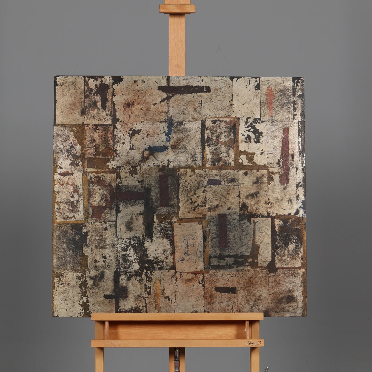 NILS-GUNNAR ZANDER. OIL ON PANEL, signed.