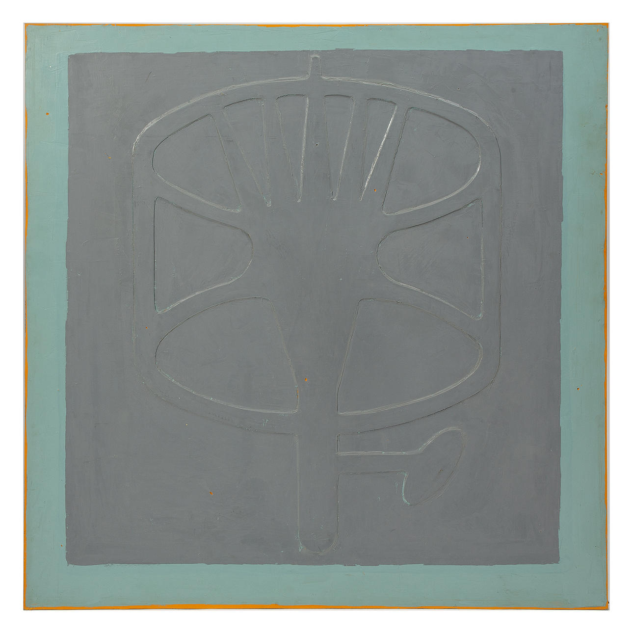 ANDERS KAPPEL. Öl auf Platte, nicht signiert.