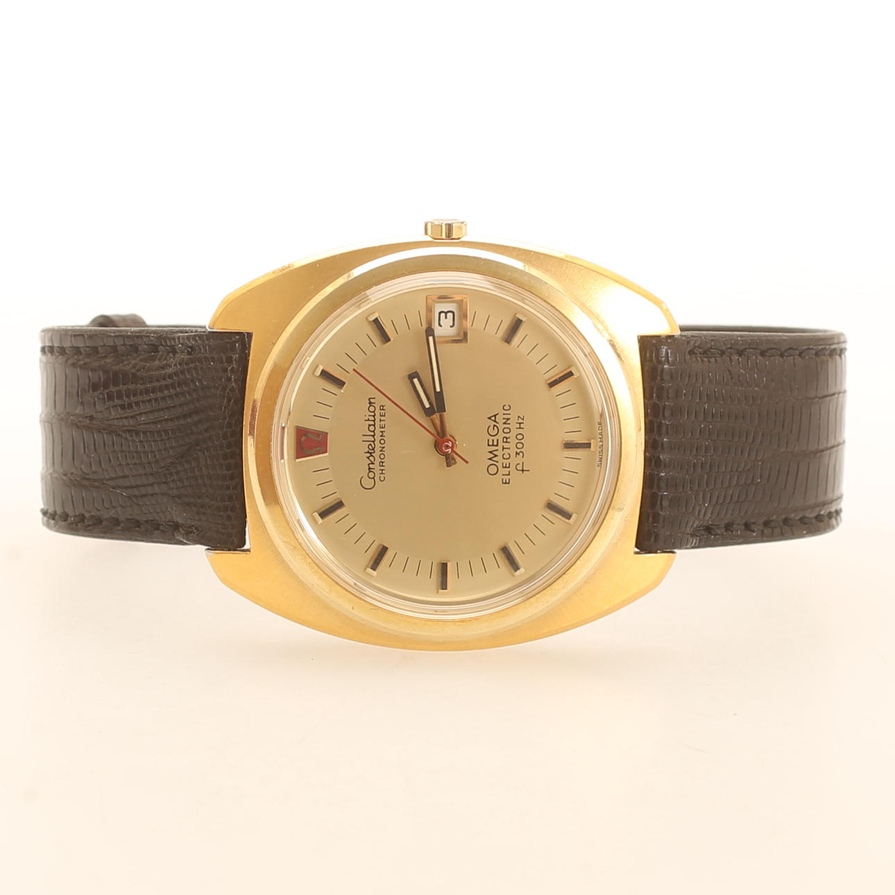 HERRENARMBANDUHR, Omega Constellation Chronometer.