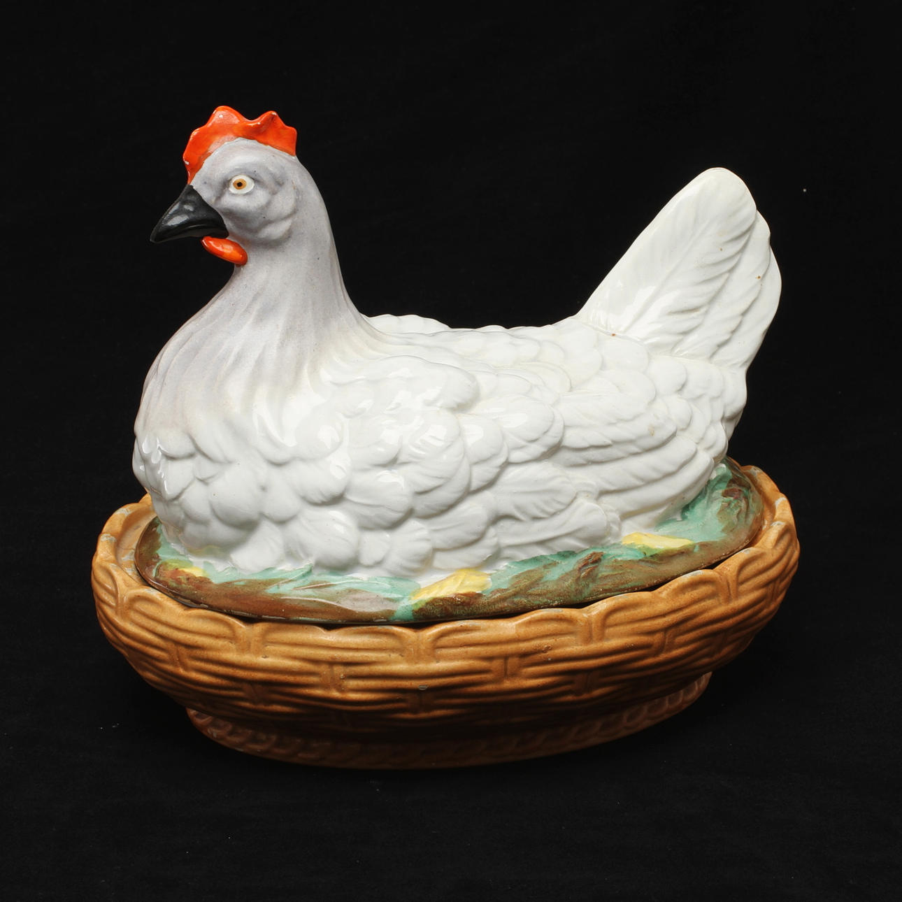 ÄGGHONA, Rörstrand, keramik, omkring 1900.