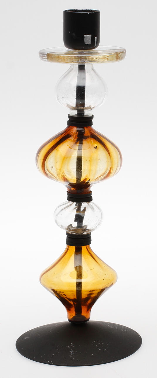 LJUSSTAKE, Erik Höglund, Boda, GOLVLAMPA, trä och metall.