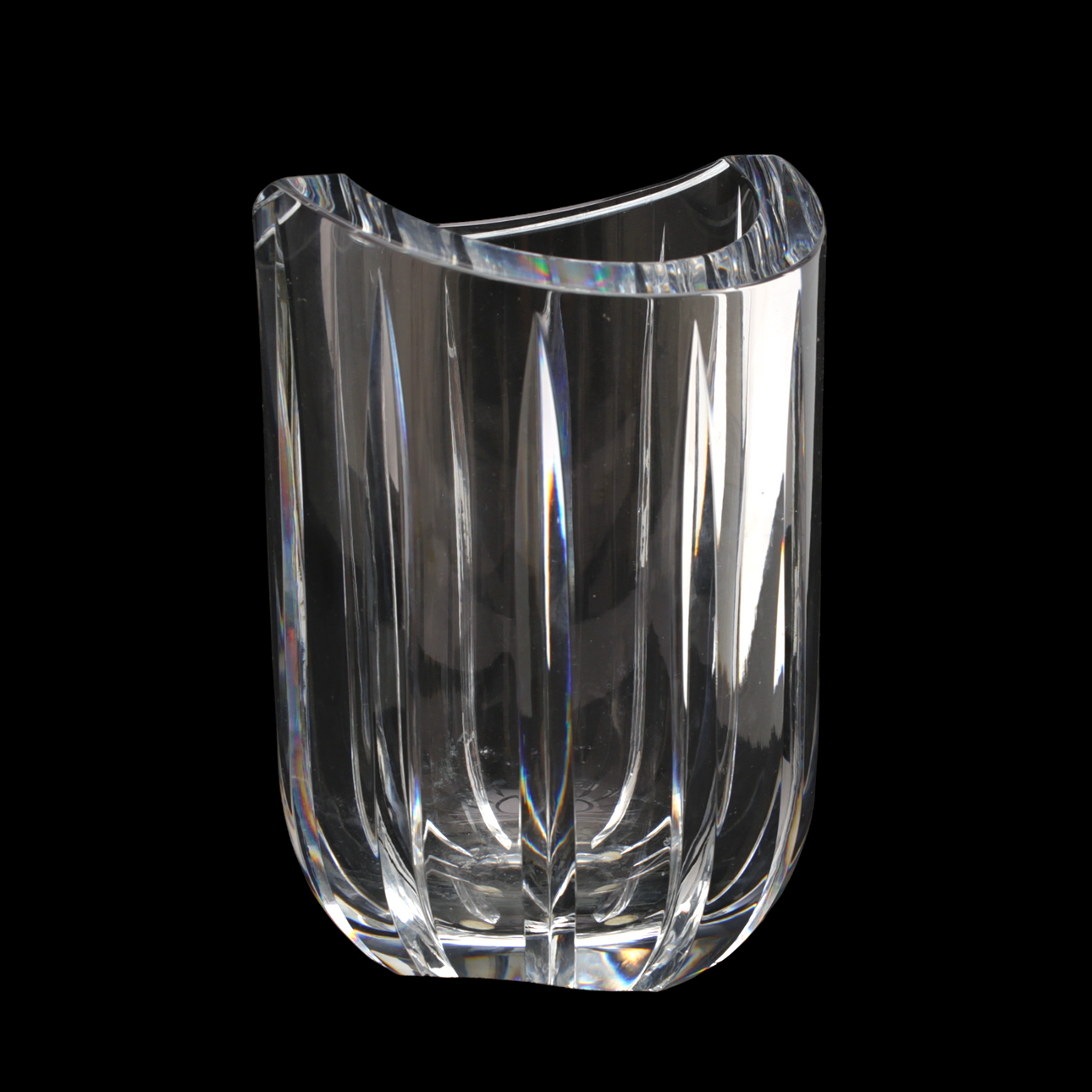 GÖRAN WÄRFF. Vas, kristall, signerad, 1900-tal.