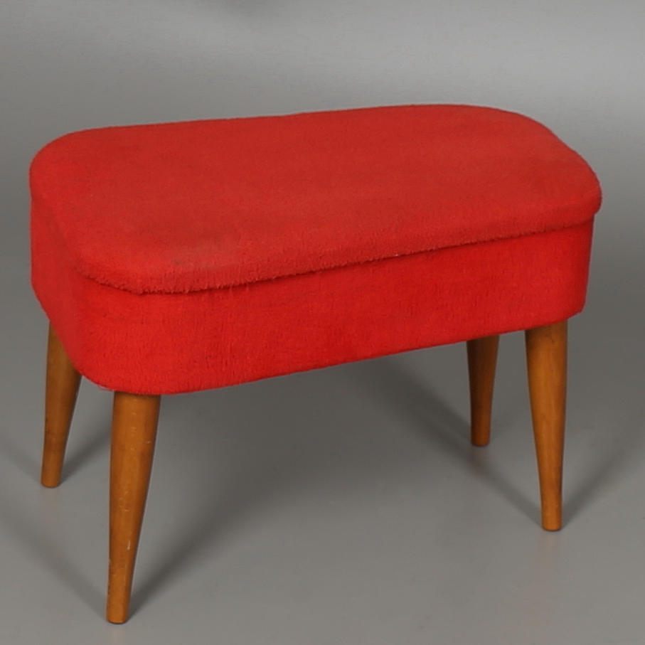 SYPALL i trä med teddyklädsel, 1950-tal.