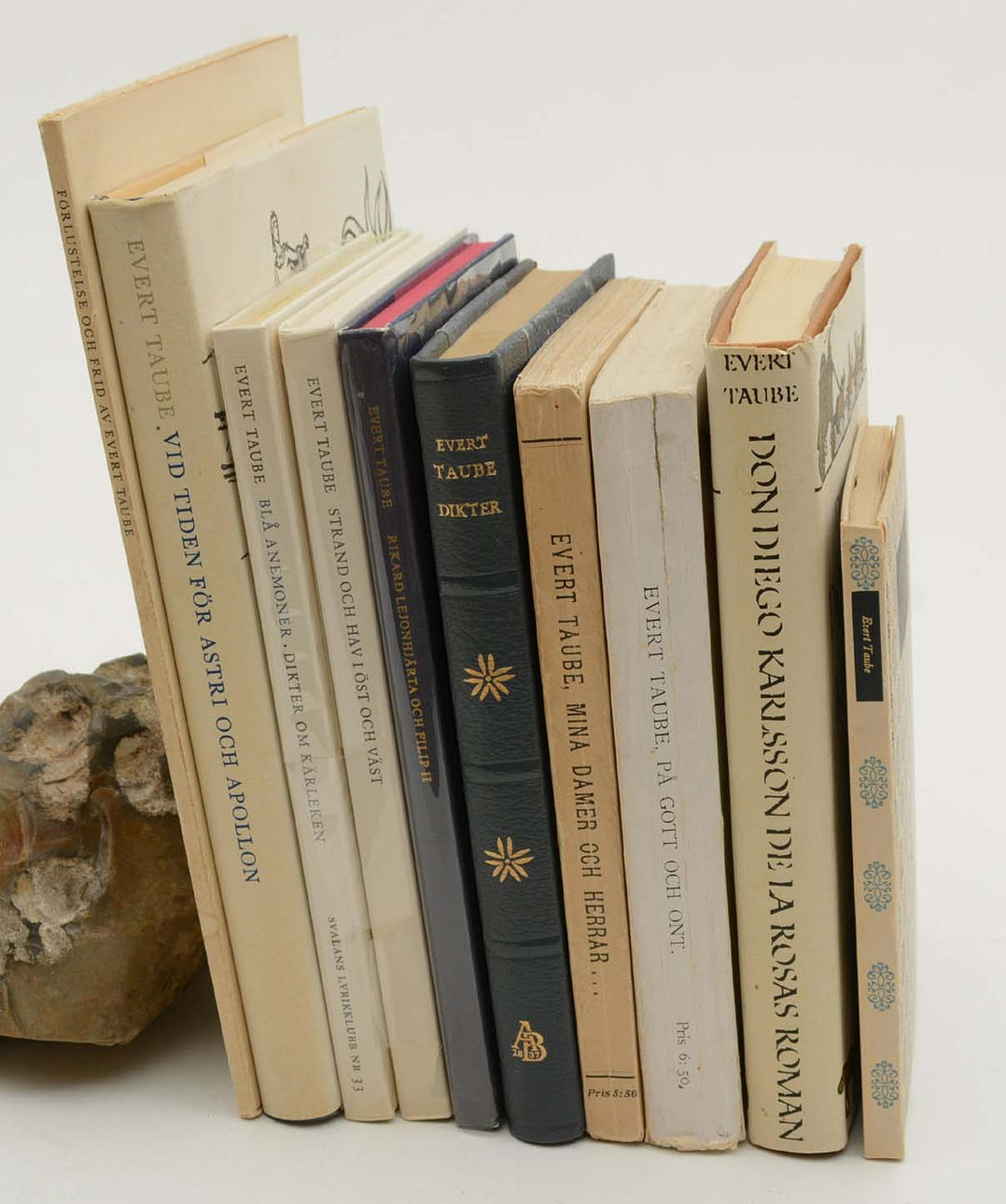 Evert Taube. dikter och prosa 11 vol.